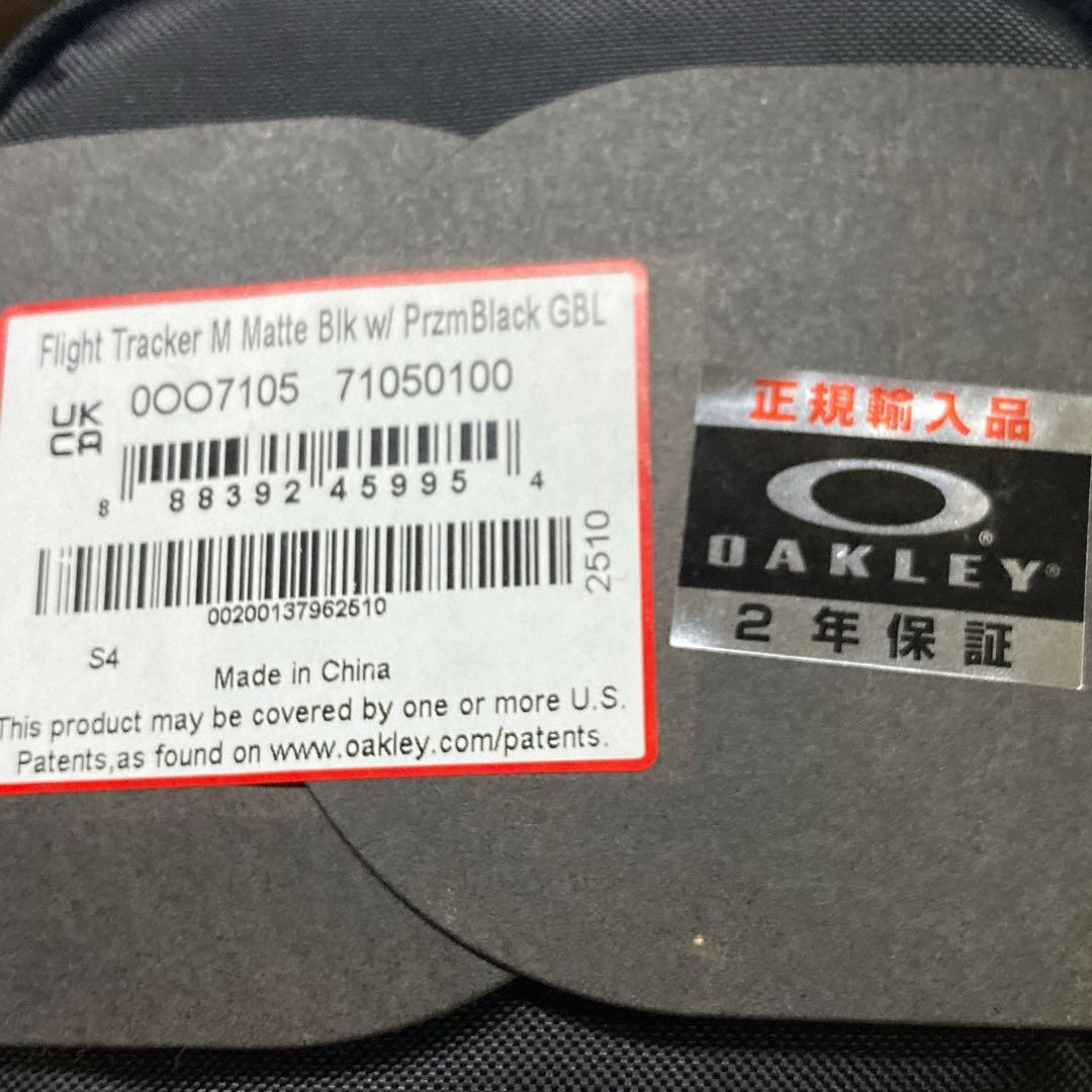 新品未使用　オークリースノーゴーグル　オークリーゴーグル　フライトトラッカーM