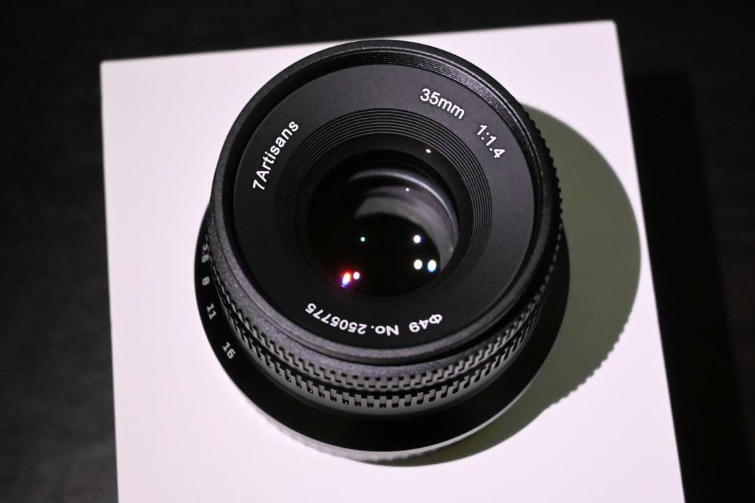 7Artisans 35mm F1.4 Mark II 単焦点レンズ zマウント