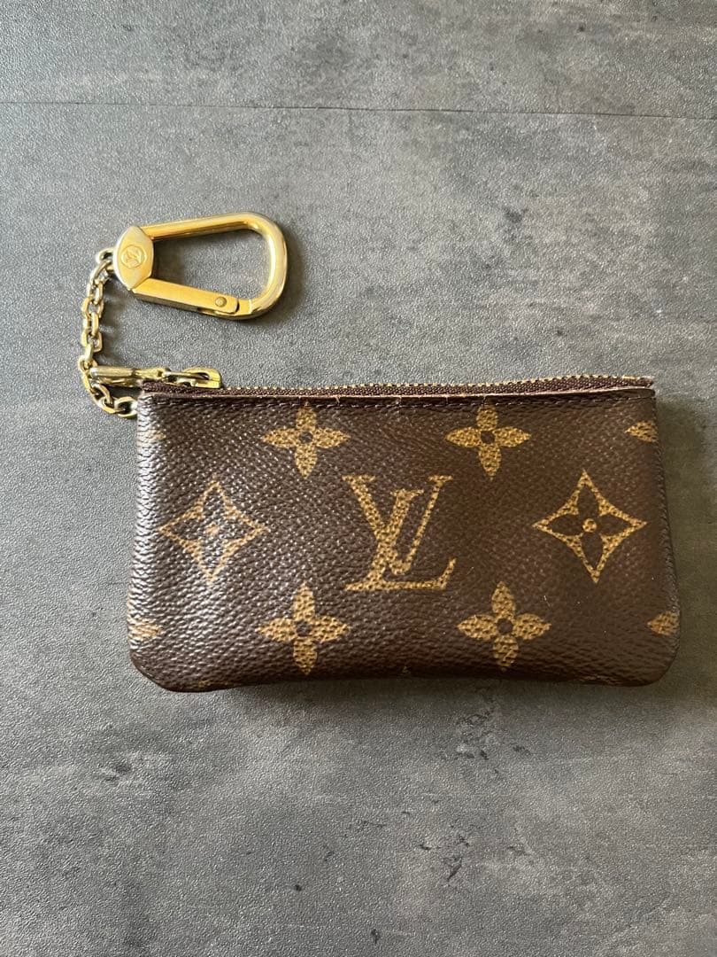 Louis Vuitton ポシェットクレ　ケース 小型 ブラウン