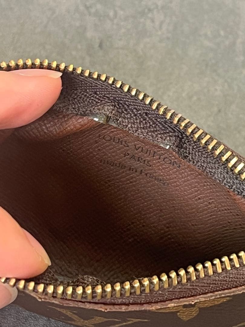 Louis Vuitton ポシェットクレ　ケース 小型 ブラウン