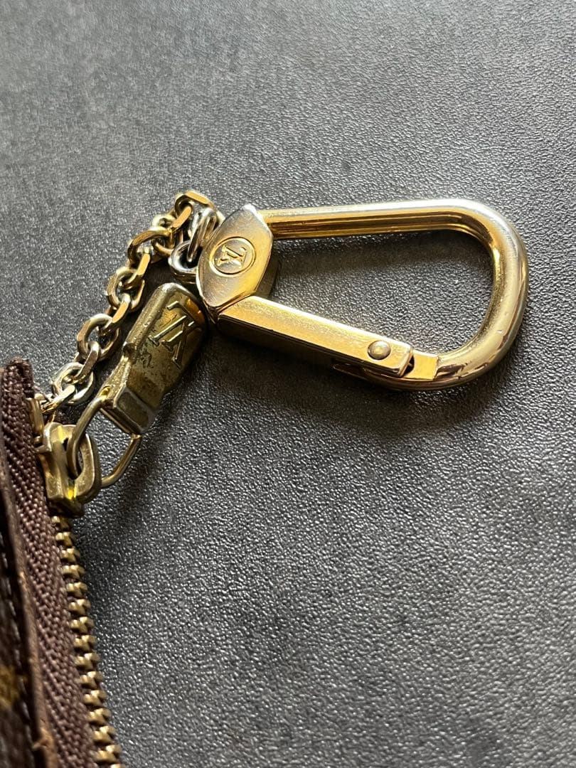 Louis Vuitton ポシェットクレ　ケース 小型 ブラウン