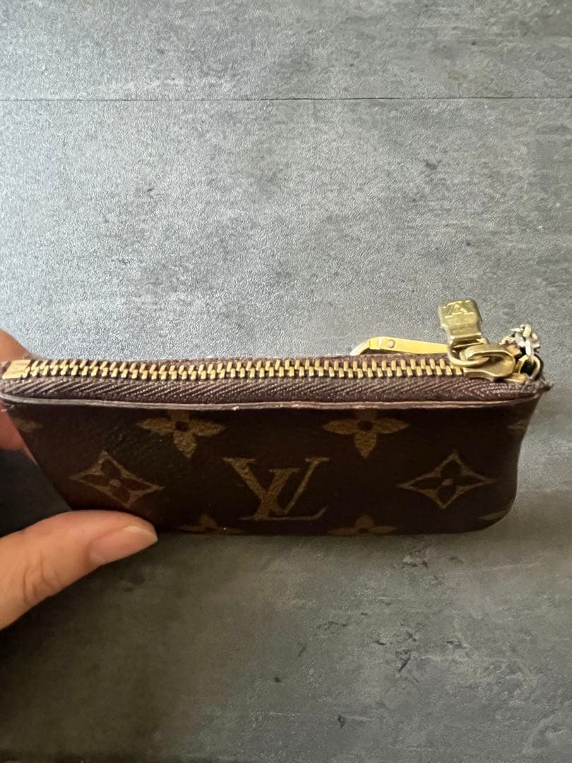 Louis Vuitton ポシェットクレ　ケース 小型 ブラウン