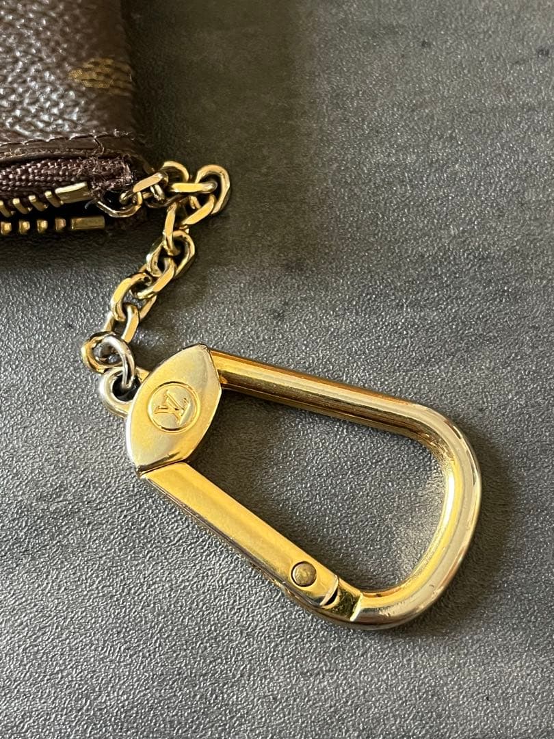 Louis Vuitton ポシェットクレ　ケース 小型 ブラウン