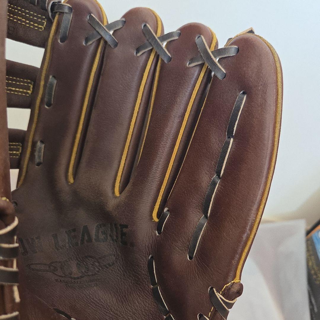 ミズノ BUW LEAGUE 硬式外野手グローブ レザー　右投げ