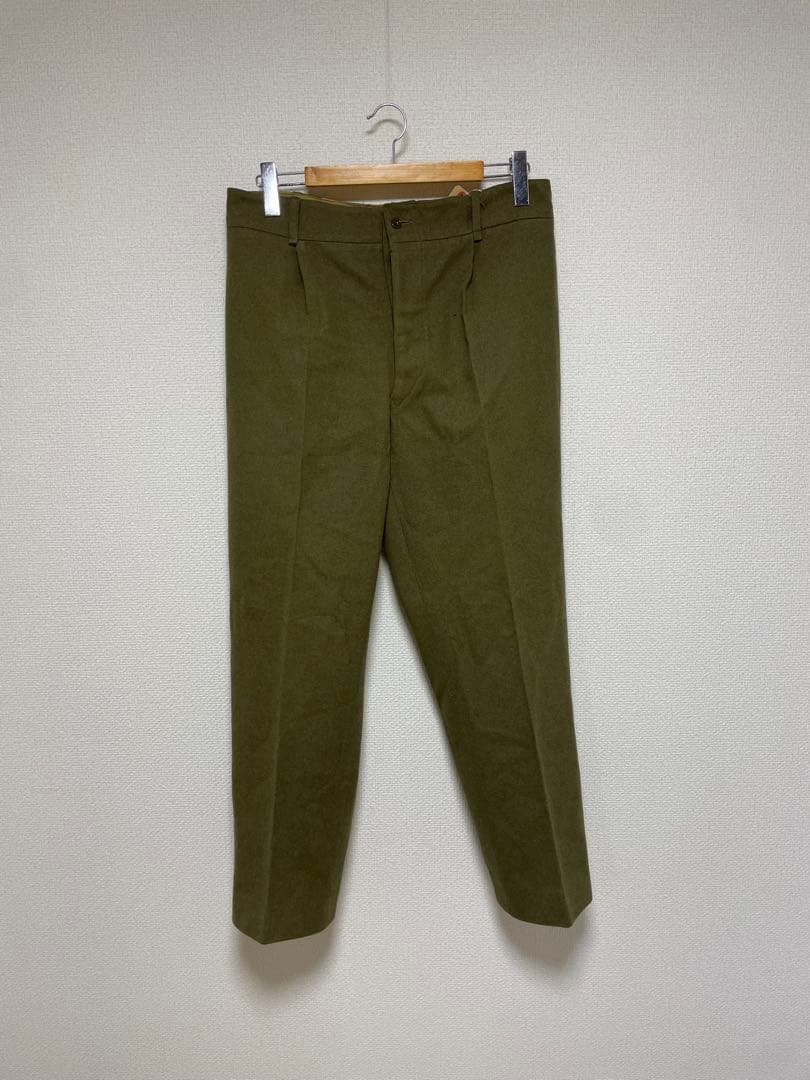 60s イタリア軍 ドレスユニフォームパンツ スラックスパンツ 実物 当時