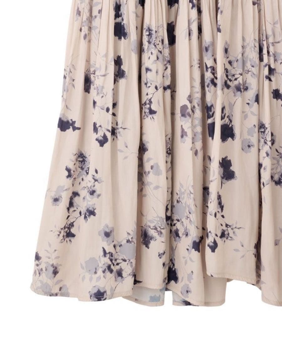 COCODEALシャーリングティアードワンピース