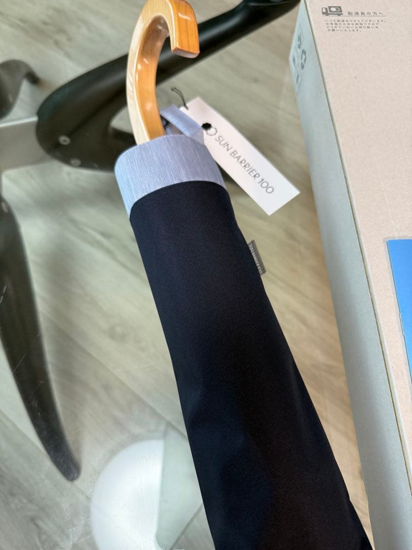 サンバリア100 ２段折　日傘