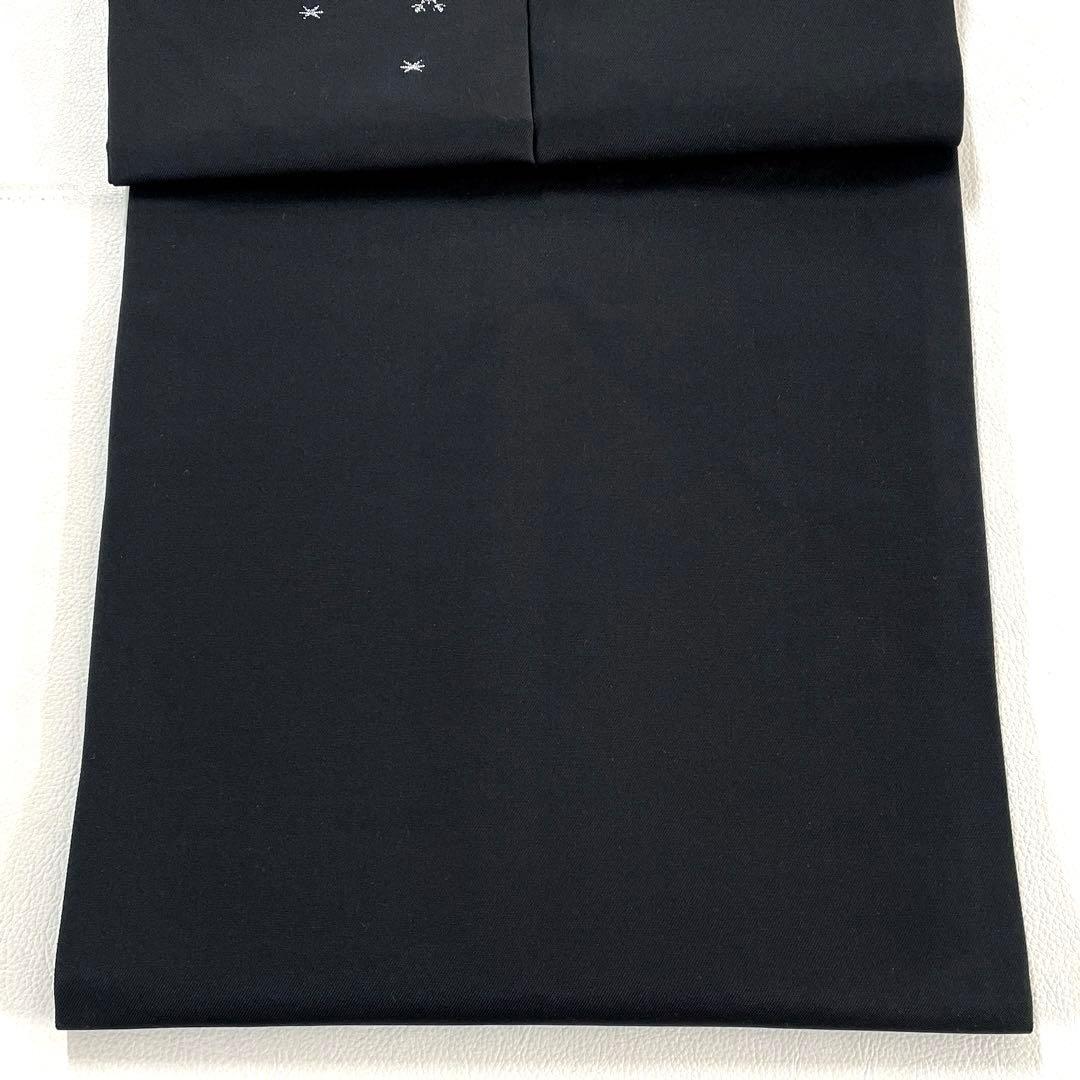 専用帯4735 ●大光株式会社謹製 名古屋仕立て 名古屋帯サンタクロース雪だるま