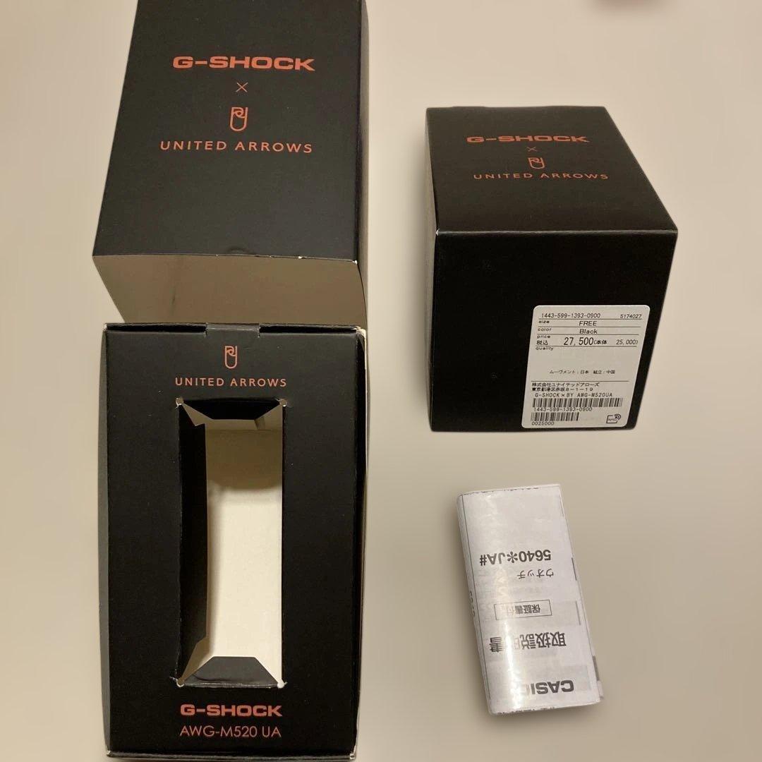 【アローズ別注】G-SHOCK AWG-M520UA 中古 使用頻度『低』