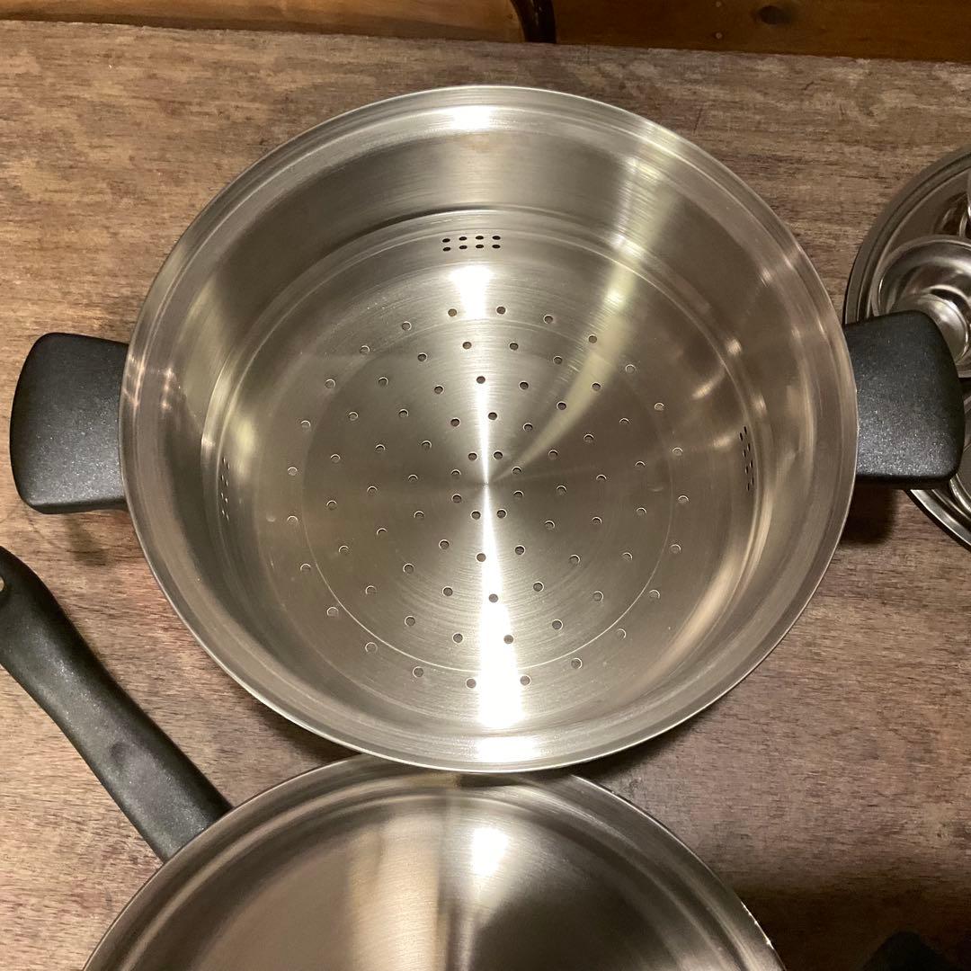 極美品！Amway アムウェイ 鍋 セット 高級 フライパン シチューパン IH