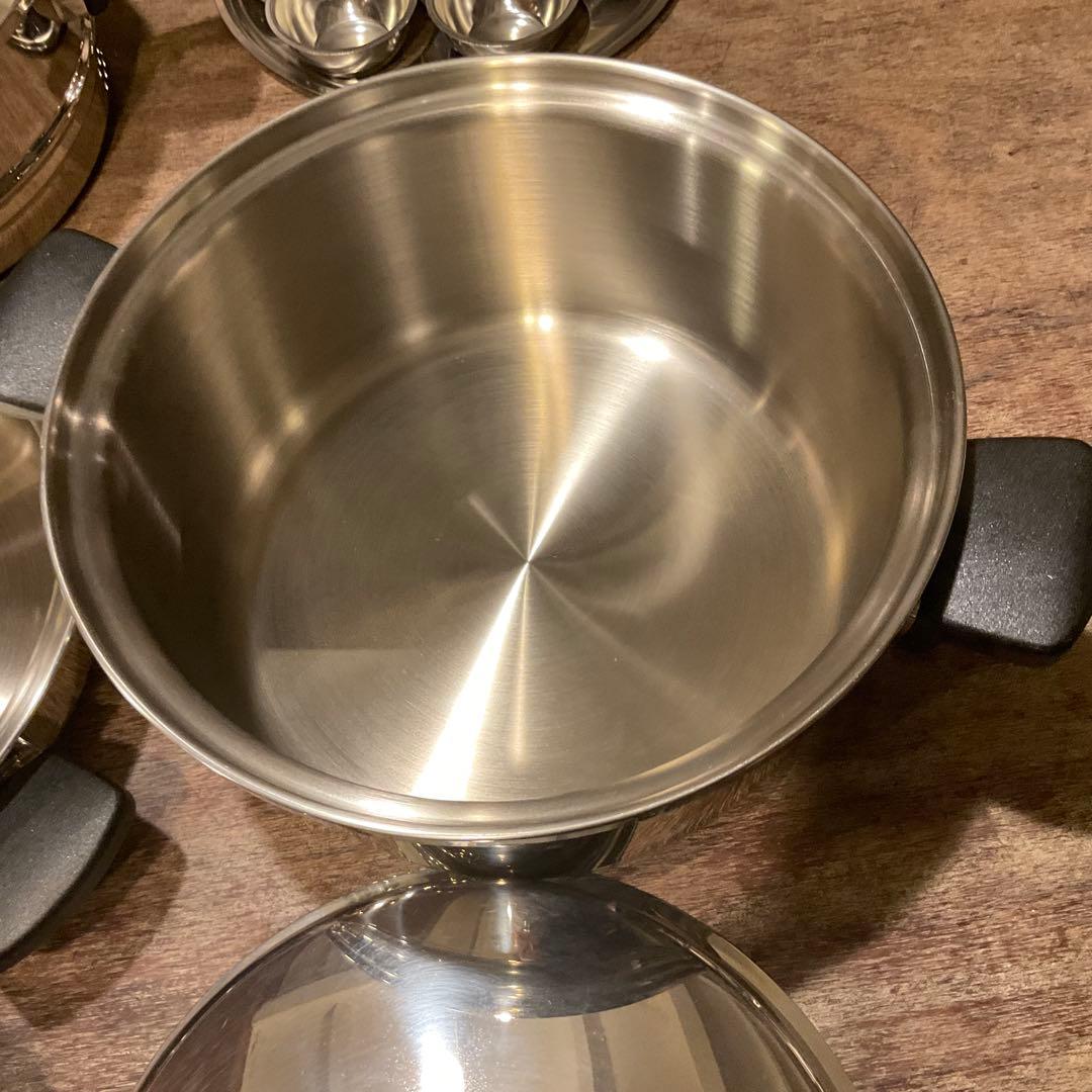 極美品！Amway アムウェイ 鍋 セット 高級 フライパン シチューパン IH