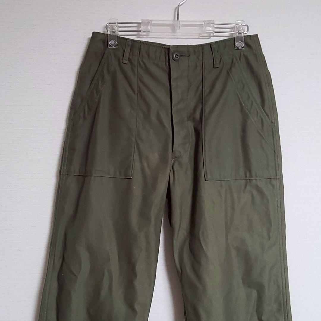 シオタ CIOTA スビンコットンバックサテンベイカーパンツ ミリタリー 2
