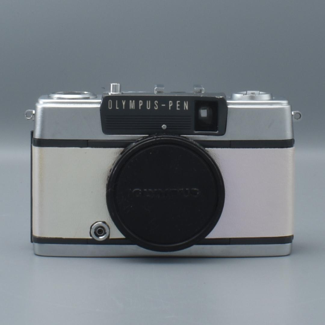 整備済 OLYMPUS EE-2 ピンク 外装リメイク 動作OK 赤ベロOK