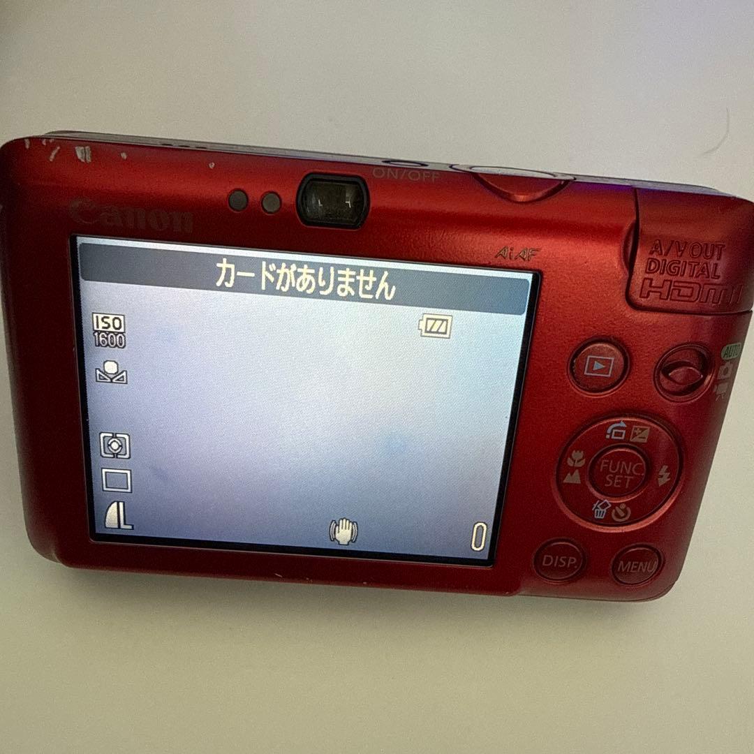 Canon IXY Digital 210 IS レッド