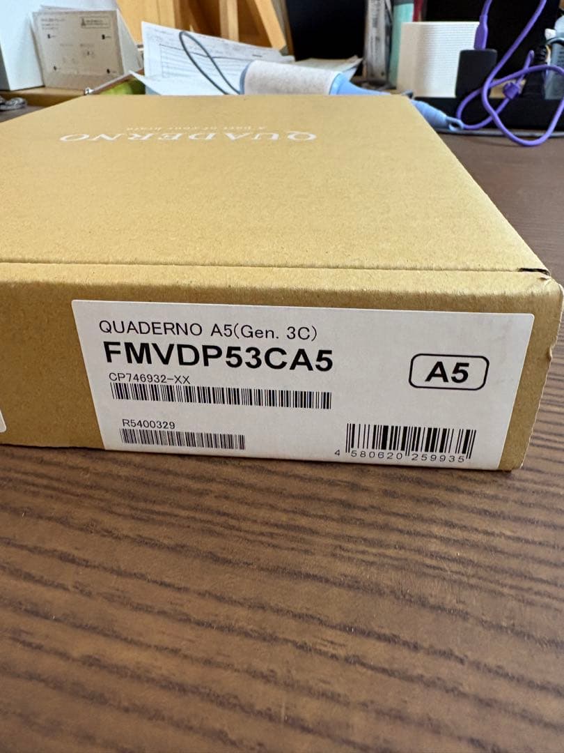 QUADERNO A5 FMVDP53CA5 カラー