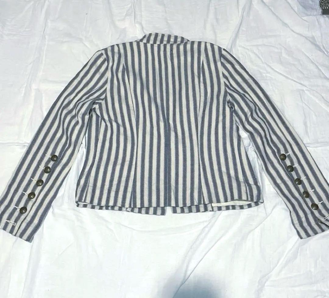 TK GARMENT SUPPLY ナポレオンジャケット ストライプ　ビンテージ