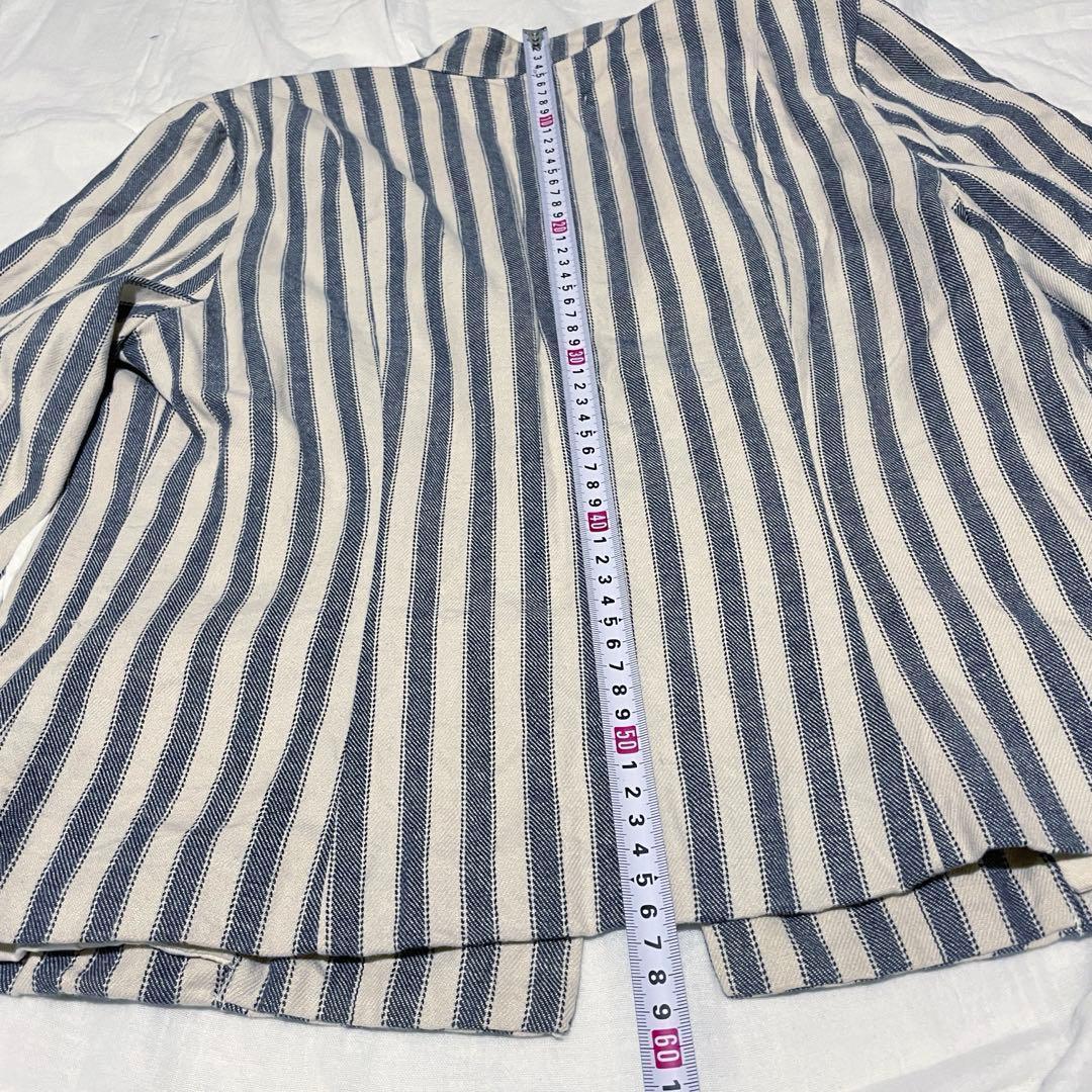 TK GARMENT SUPPLY ナポレオンジャケット ストライプ　ビンテージ