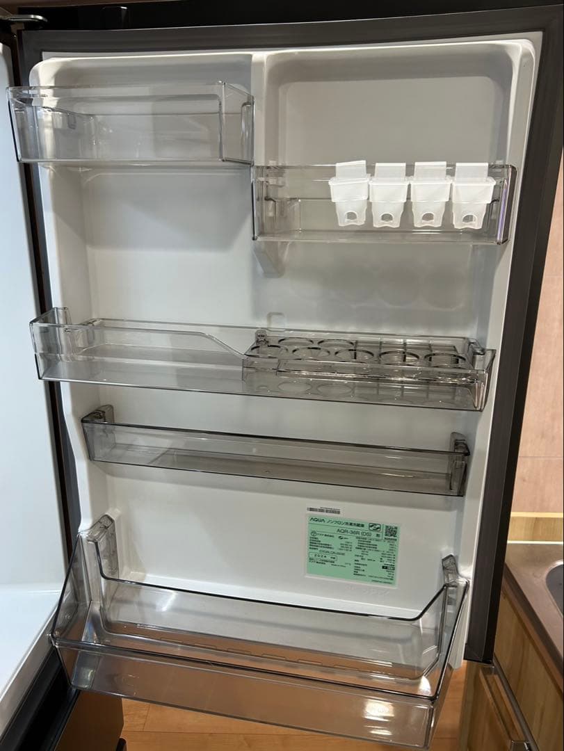 AQUA 冷蔵庫 FREEZIA+ 【 AQR-36R 】 ホルダー2点おまけ付