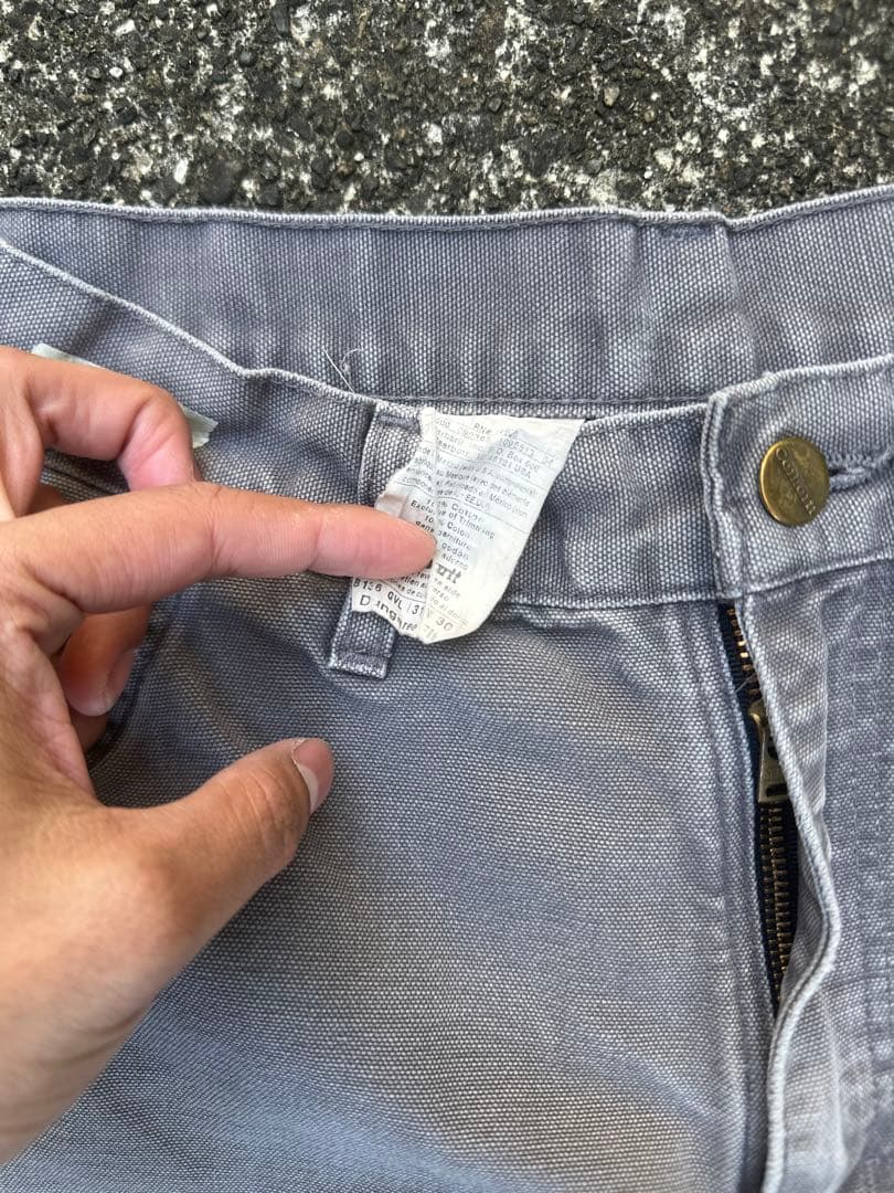 快*様 Carharttカーハート ダブルニー パンツB136GVL USA 3