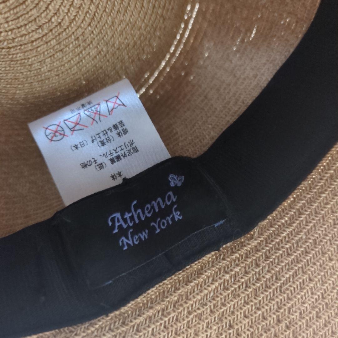 未使用♡Athena Newyork麦わら帽子