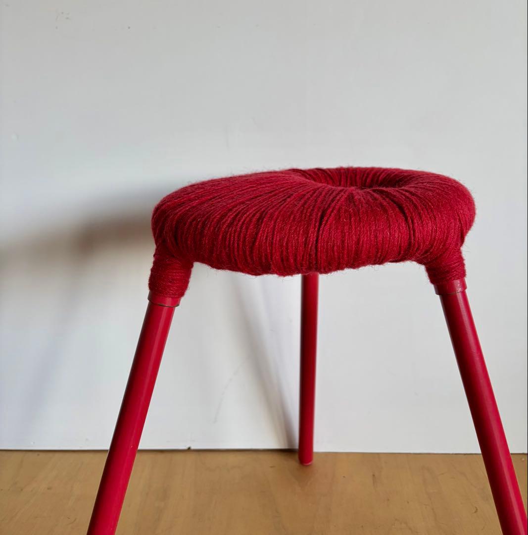 OLD IKEA 毛糸のスツール Eskilstuna 1999