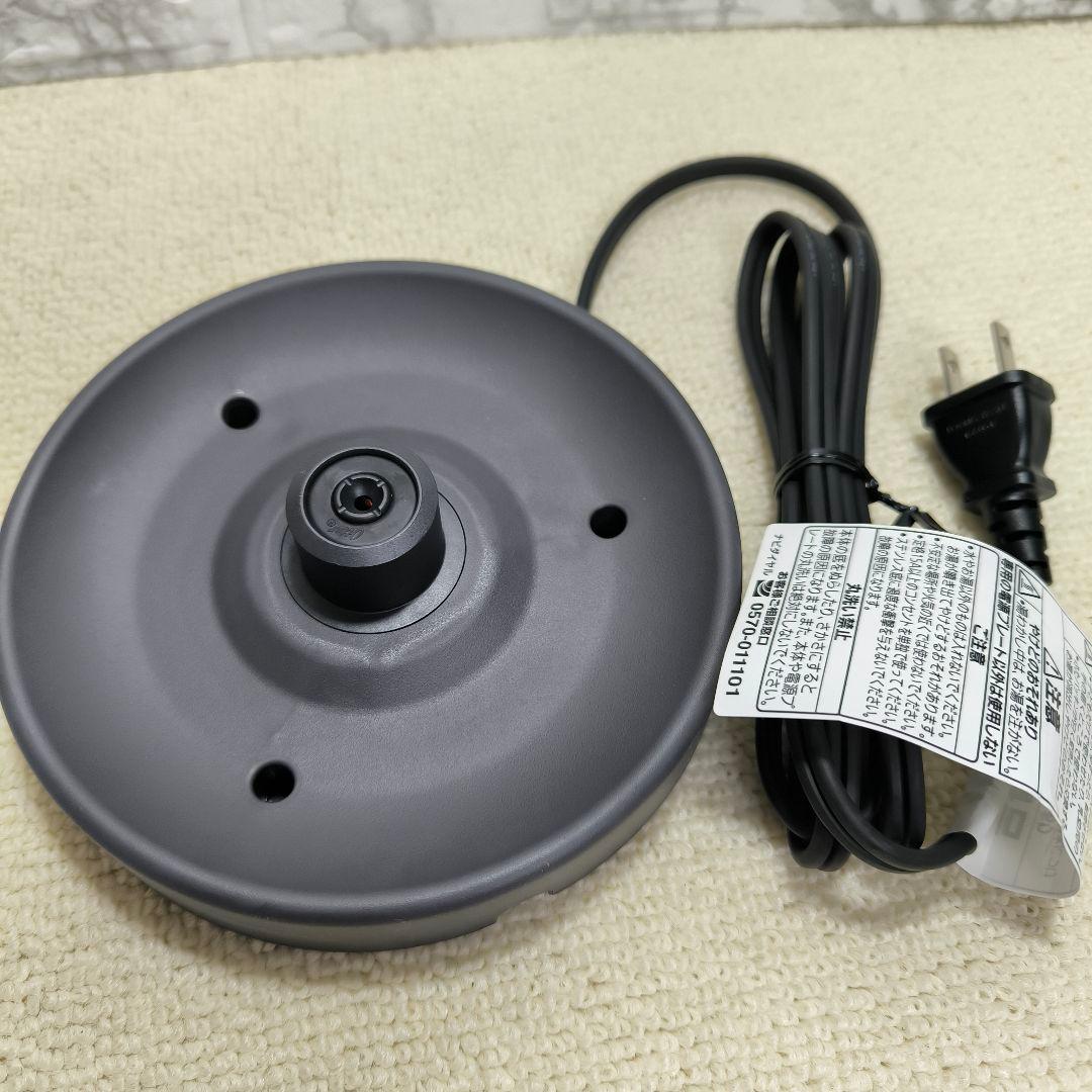 TIGER　タイガー　電気ケトル　ダークグレー　PCJ-A102 蒸気レス