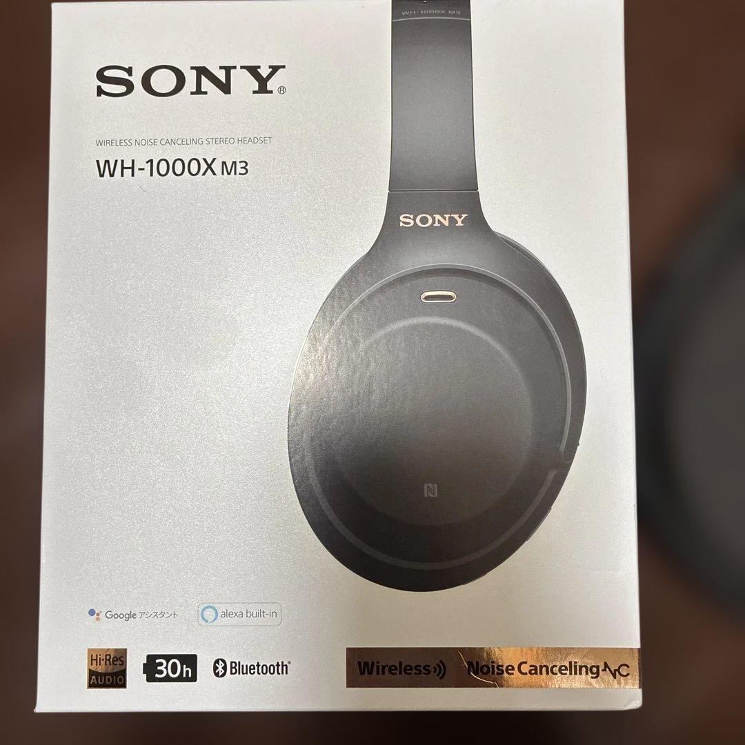 SONY ワイヤレスヘッドホン 本体 WH-1000X M3 ブラック