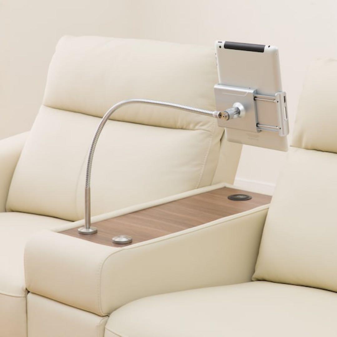 ニトリ／2人掛けワイド電動リクライニングソファUM01 IVBOX付き2モーター