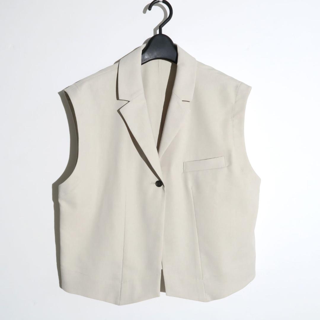 25ss IENA ラペルドショートジレ 25010900442010 イエナ