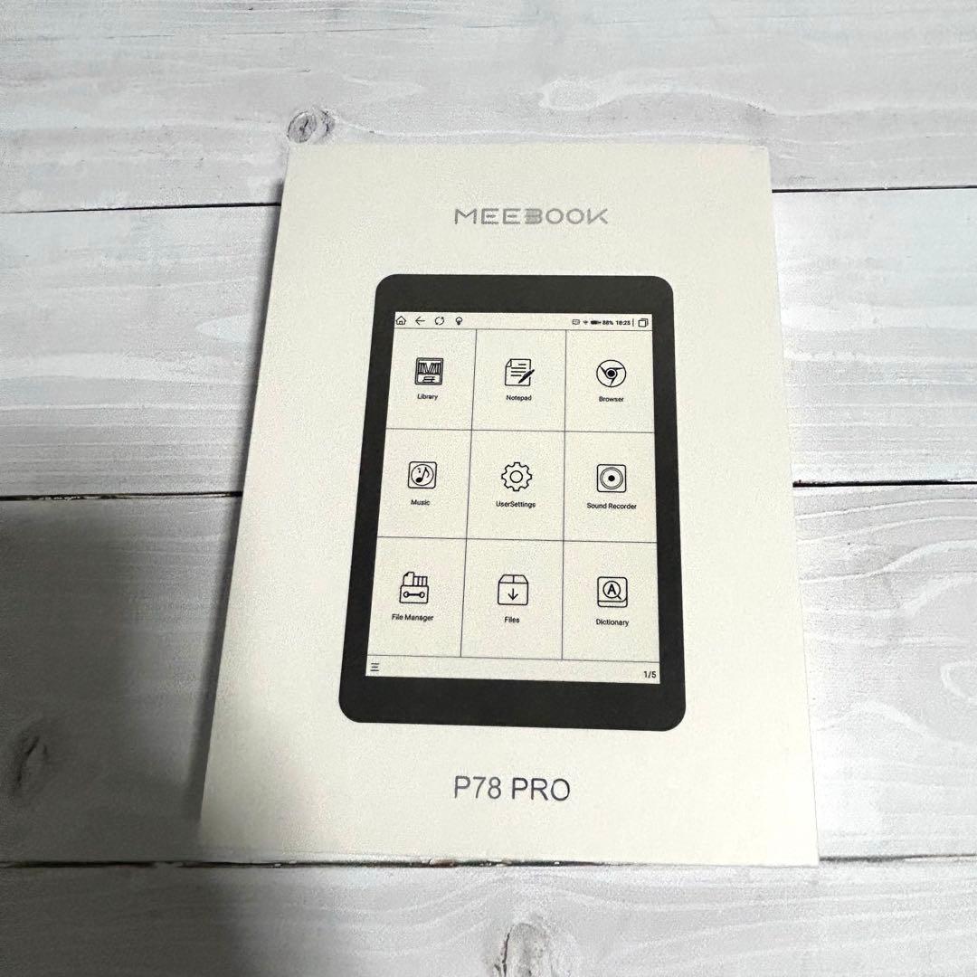 MEEBOOK P78 PRO androidタブレット 電子書籍リーダー