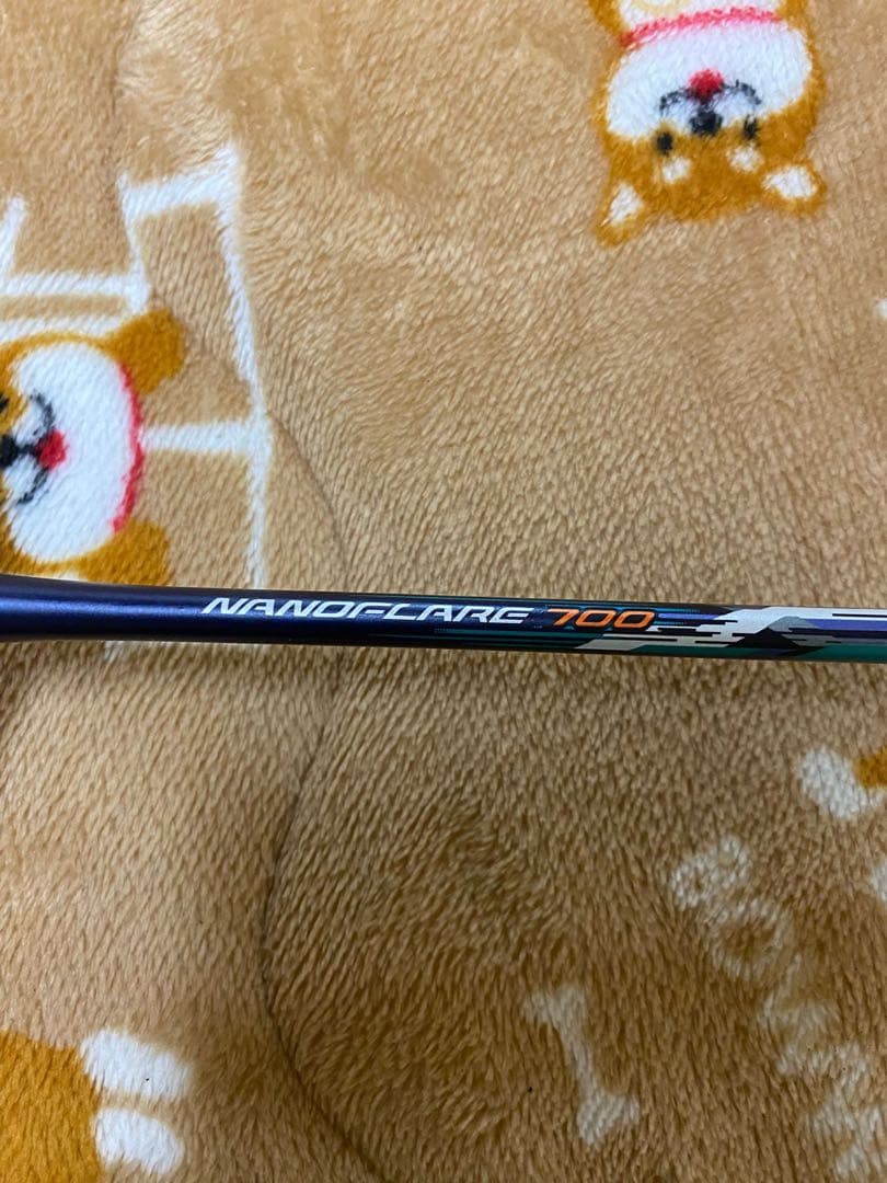 YONEX バドミントンラケット オレンジストリング