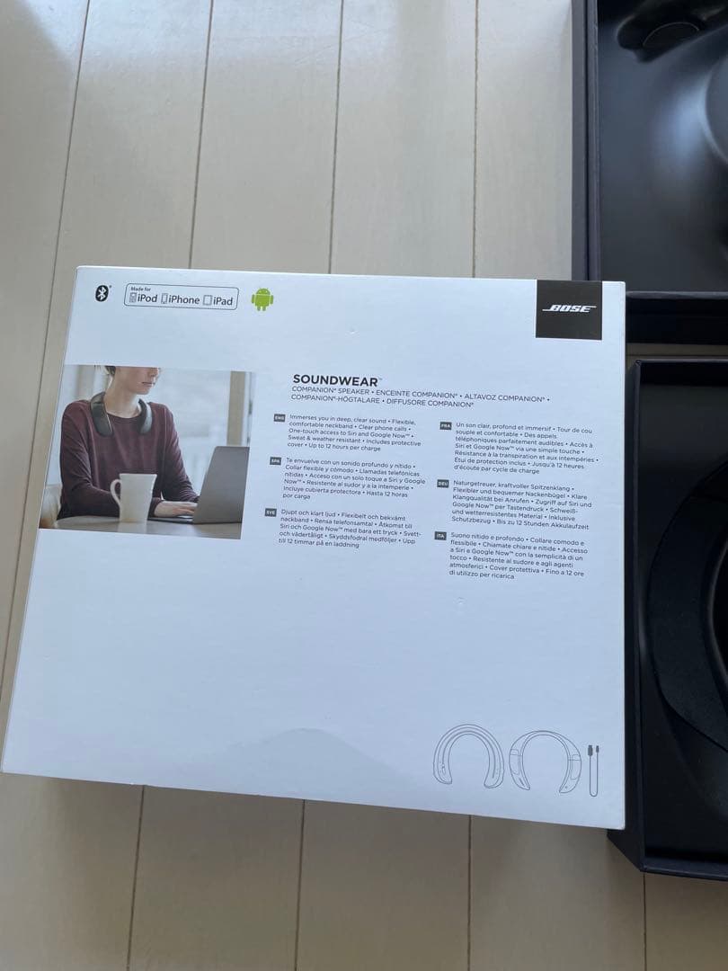 美品　Bose SoundWear Companion Speaker ブラック