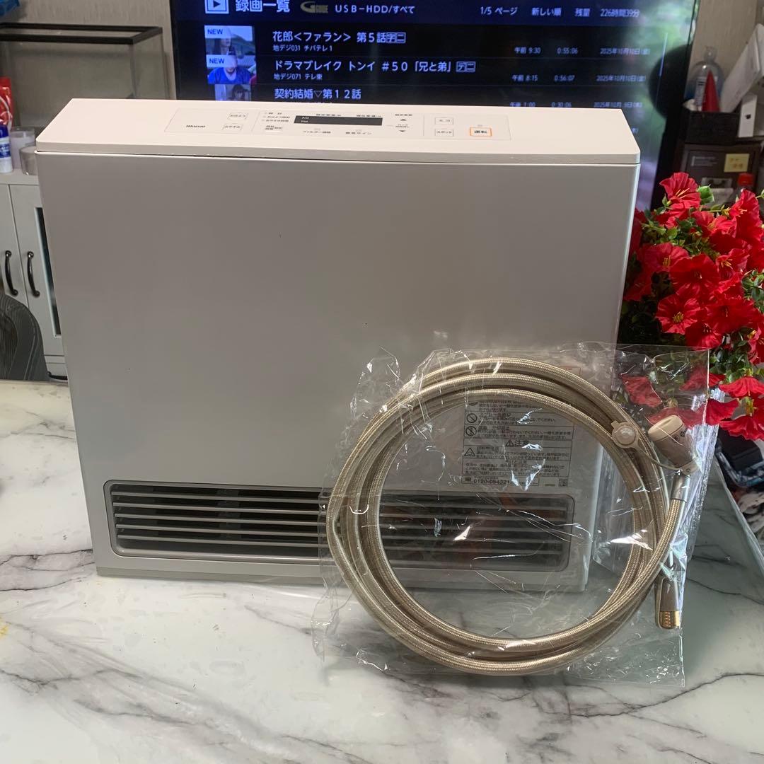 美品　2021年■Rinnaiガスファンヒーター都市ガス■RC-U5801E■