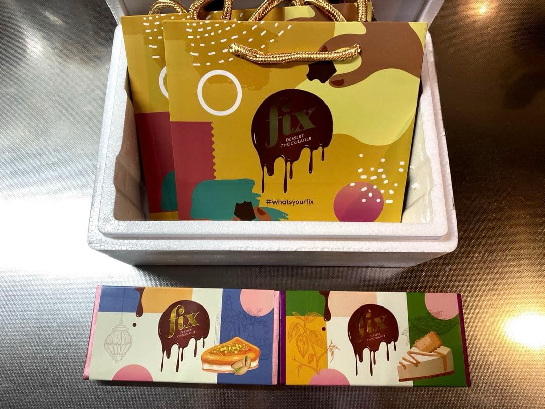 (ドバイチョコ)fix dessert chocolate 2枚