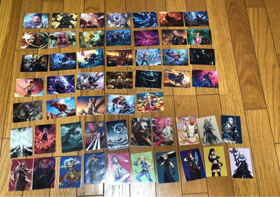 mtg アートカード ff コンプ