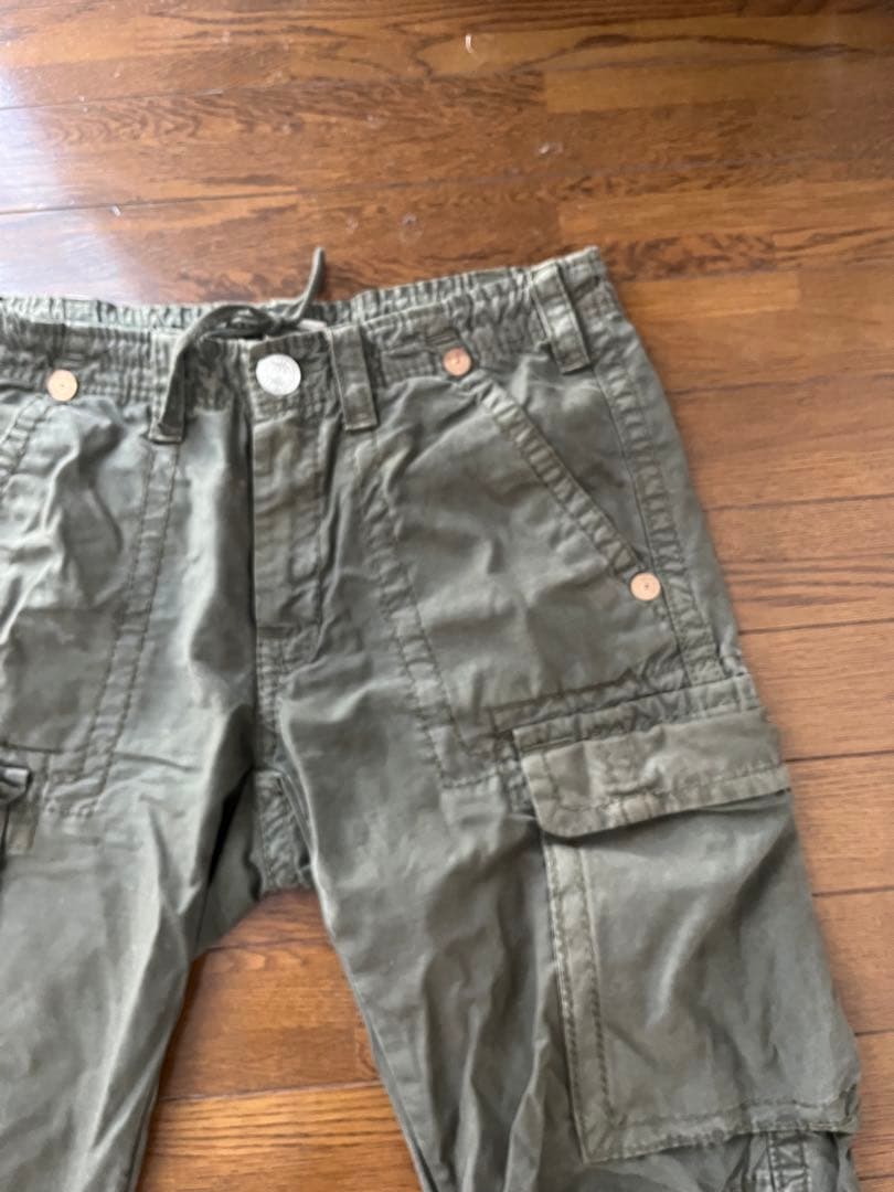 希少廃盤レア正規 TRUE RELIGION トゥルーレリジョン カーゴパンツ