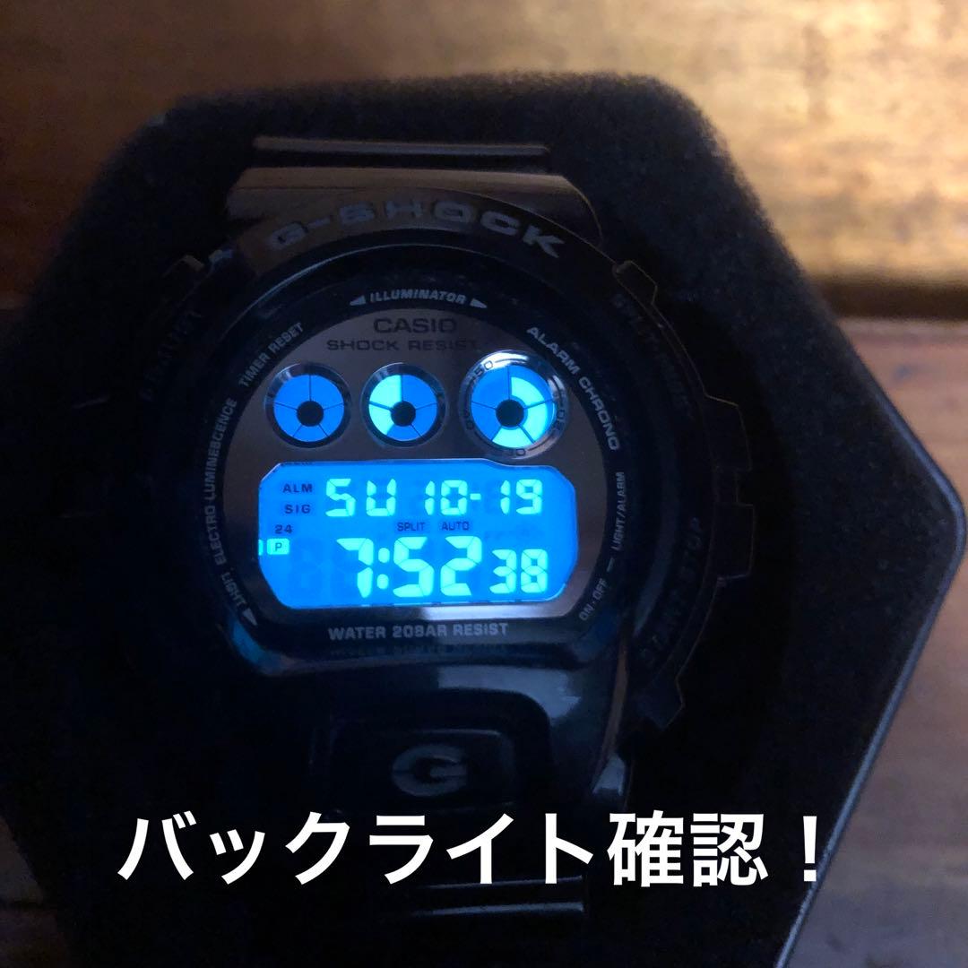 G-SHOCK DW-6900NB-1DR BKラバー 海外モデル ブラック