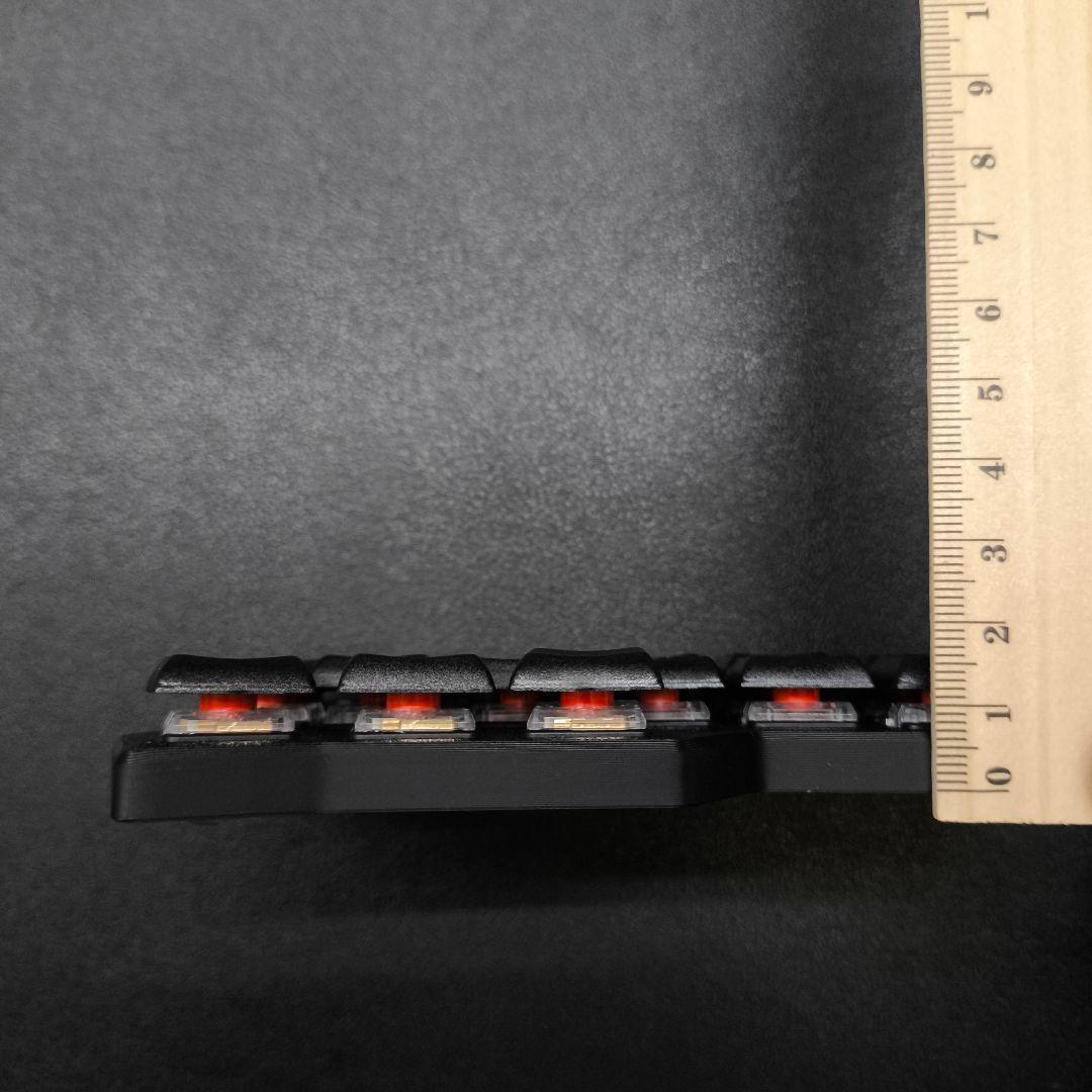 【完成品】46キー自作キーボード 無線化 ロープロファイル