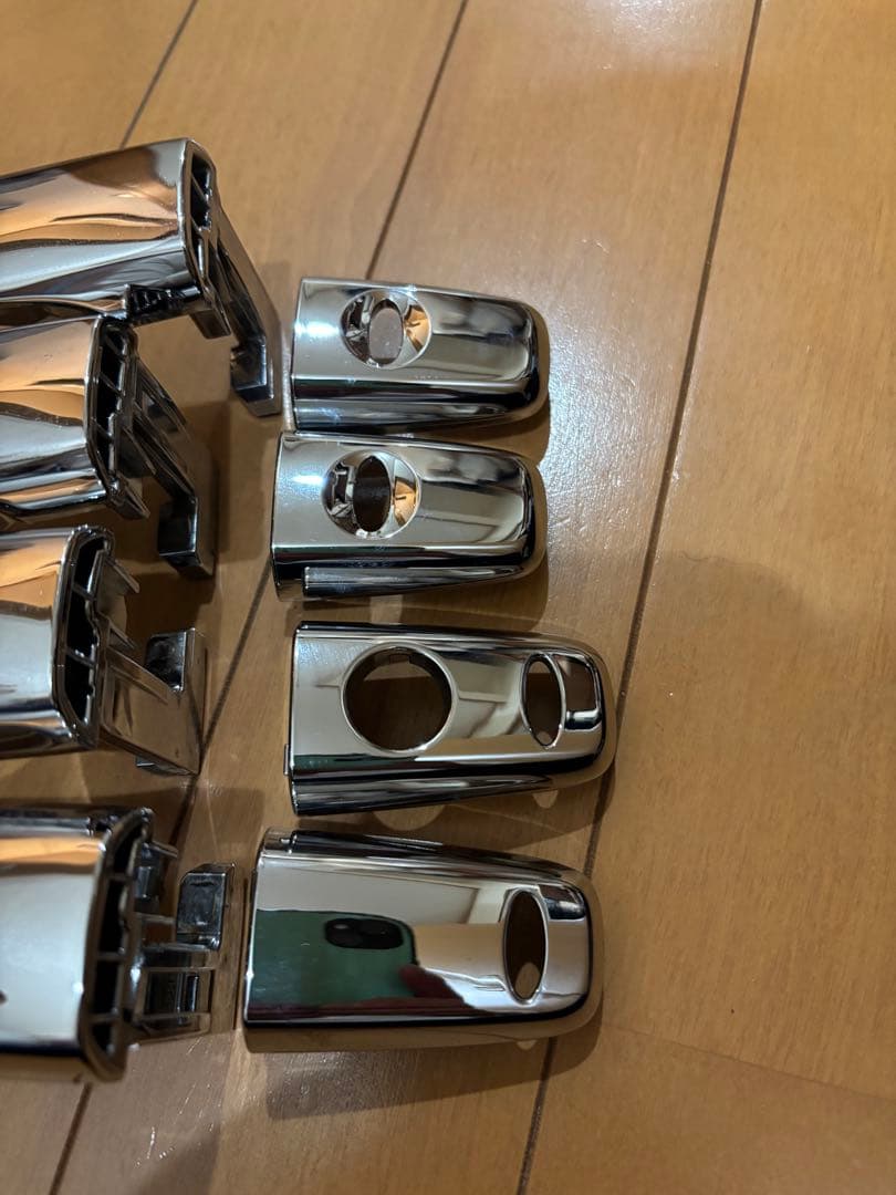 デリカD5 純正　メッキドアハンドル