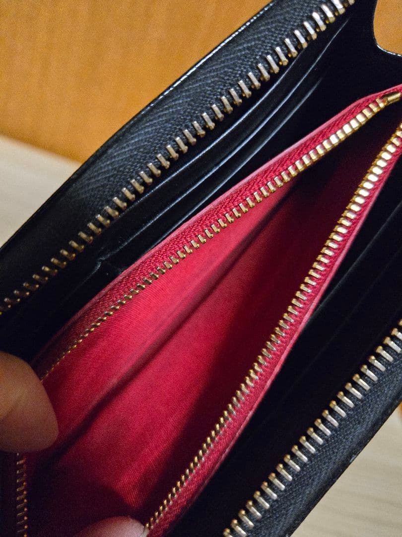 正規品 PRADA プラダ サフィアーノ L字 ファスナー 長財布
