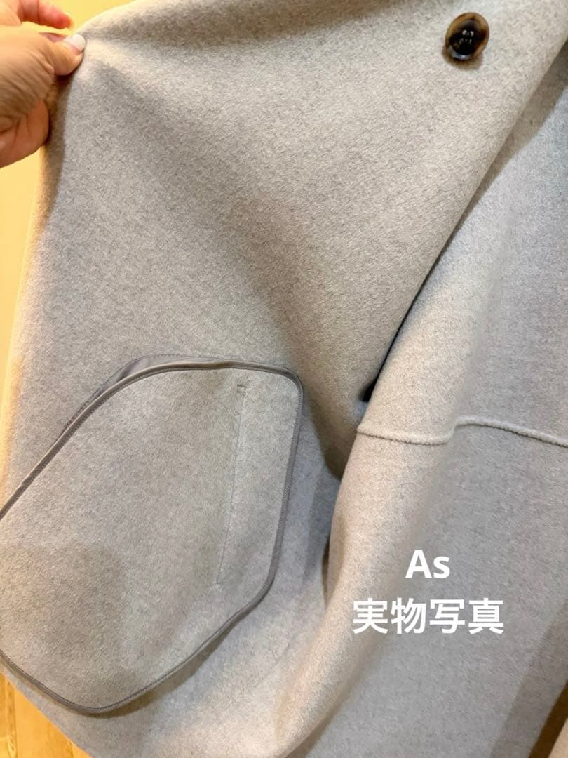 【NOBLE】Super160sリバードルマンショートコート新品未使用