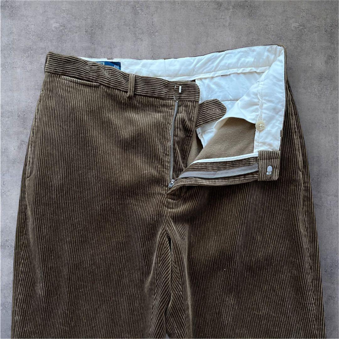skPolo Ralph Lauren 太畝コーデュロイパンツ 茶 36x