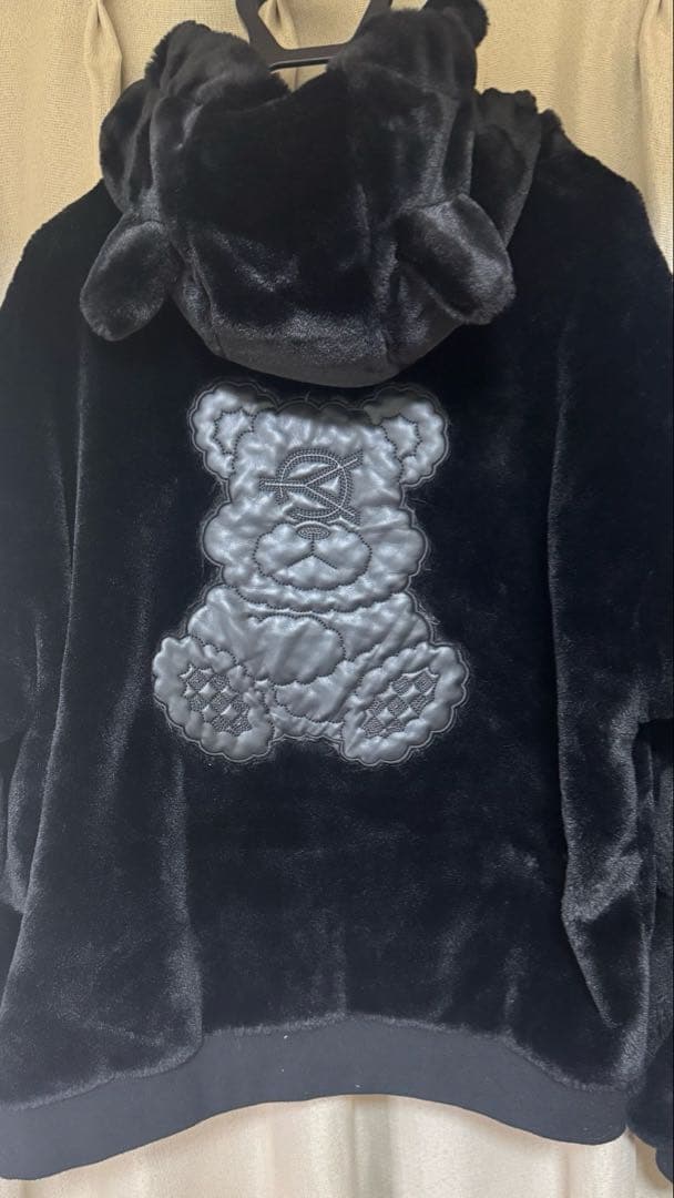 『OY/オーワイ』PATCH ODOLLY FUR HOODIE JACKET