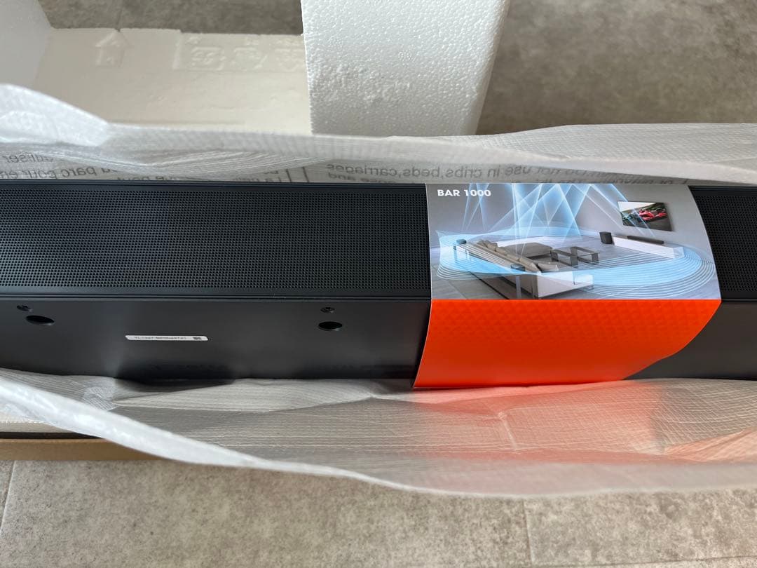 ア*ム様 JBLサウンドバーBAR1000 立体音響、大迫力ウーハー付き
