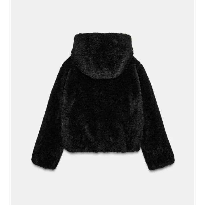 完売品 フード付き サーマルインサレーションボアアノラック S ブラック