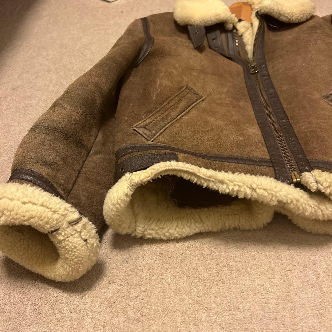 schottショット　B-3 フライトジャケット　40 リアルムートン　羊革