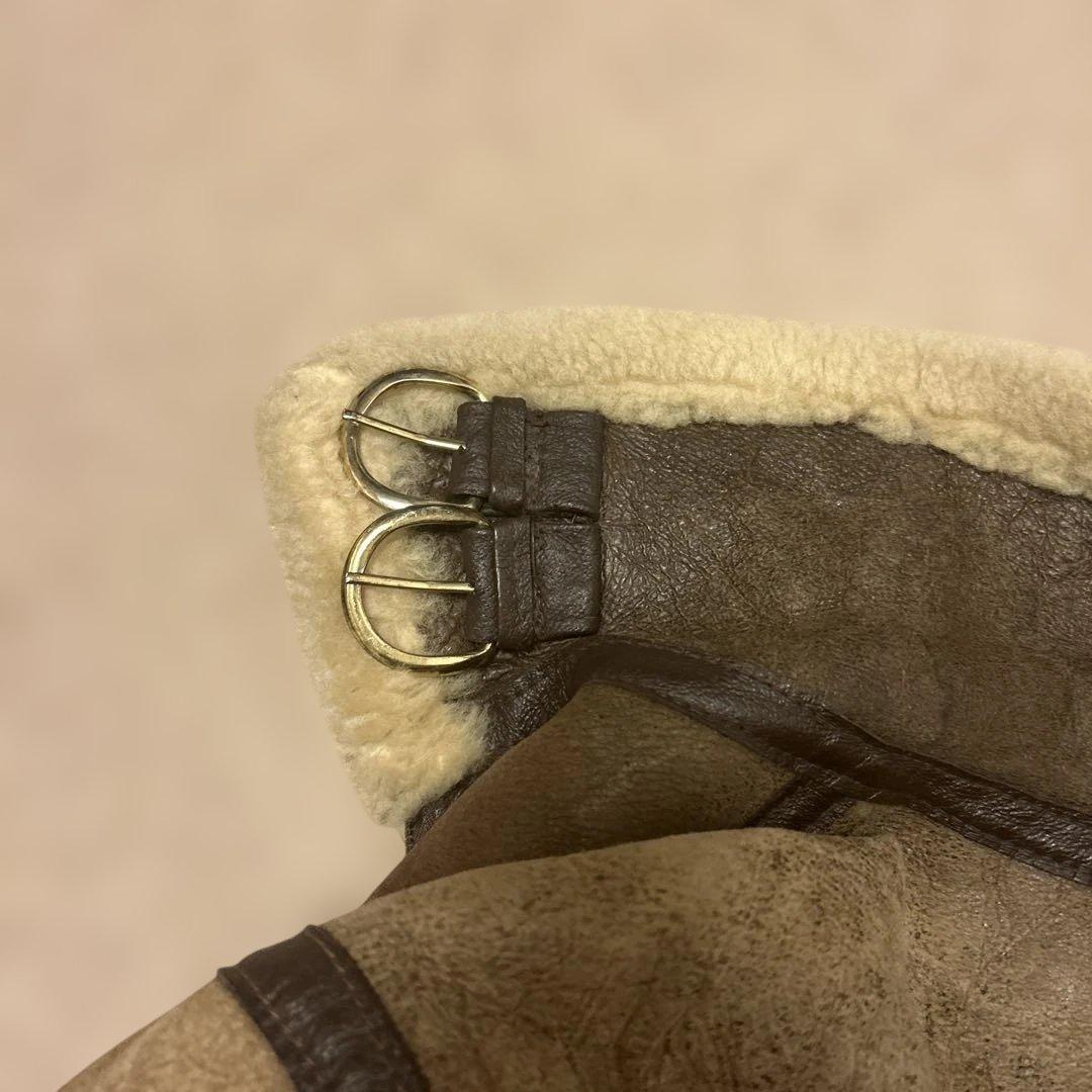 schottショット　B-3 フライトジャケット　40 リアルムートン　羊革