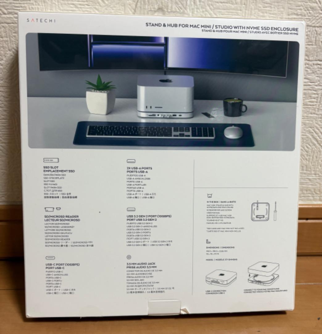 Apple Mac mini M2 & Satechi USB-C ハブ