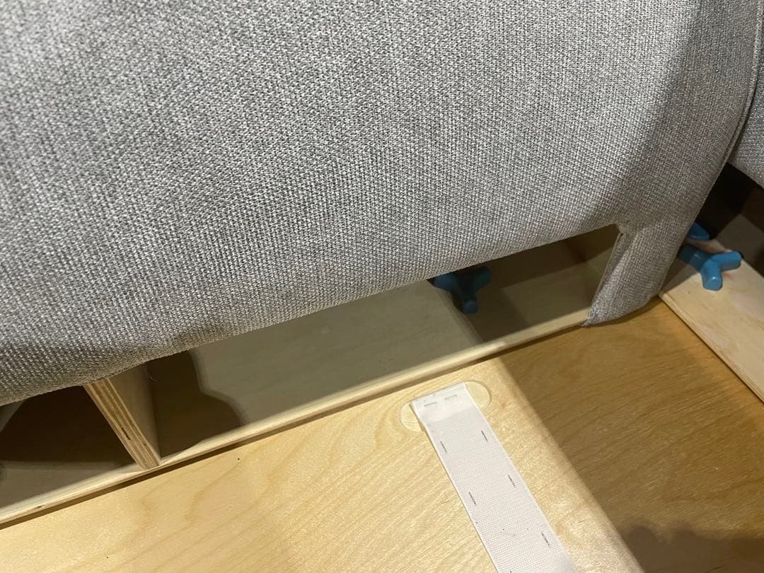 【岐阜六条直接引取歓迎】コアラマットレス ソファベッド　シングル　グレー