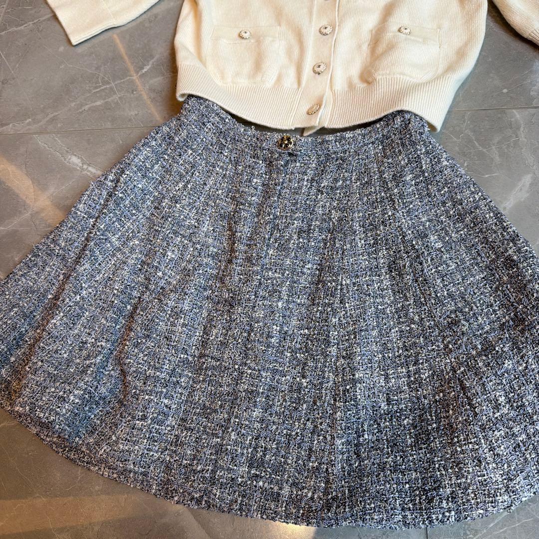 CHANEL シャネル　ツイードスカート　36定価40万円くらい